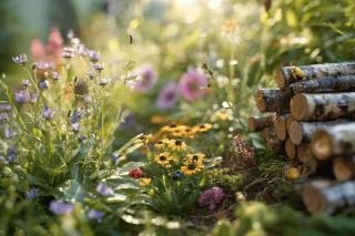 Nützlinge im Garten fördern