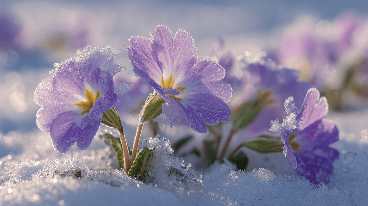 Spätfrost im Frühling