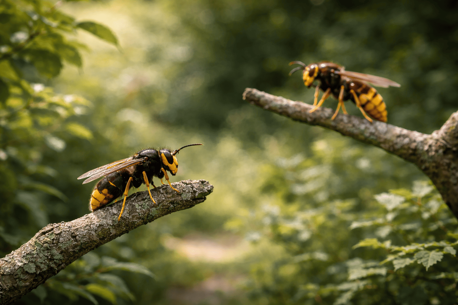 Asiatische Hornisse erkennen