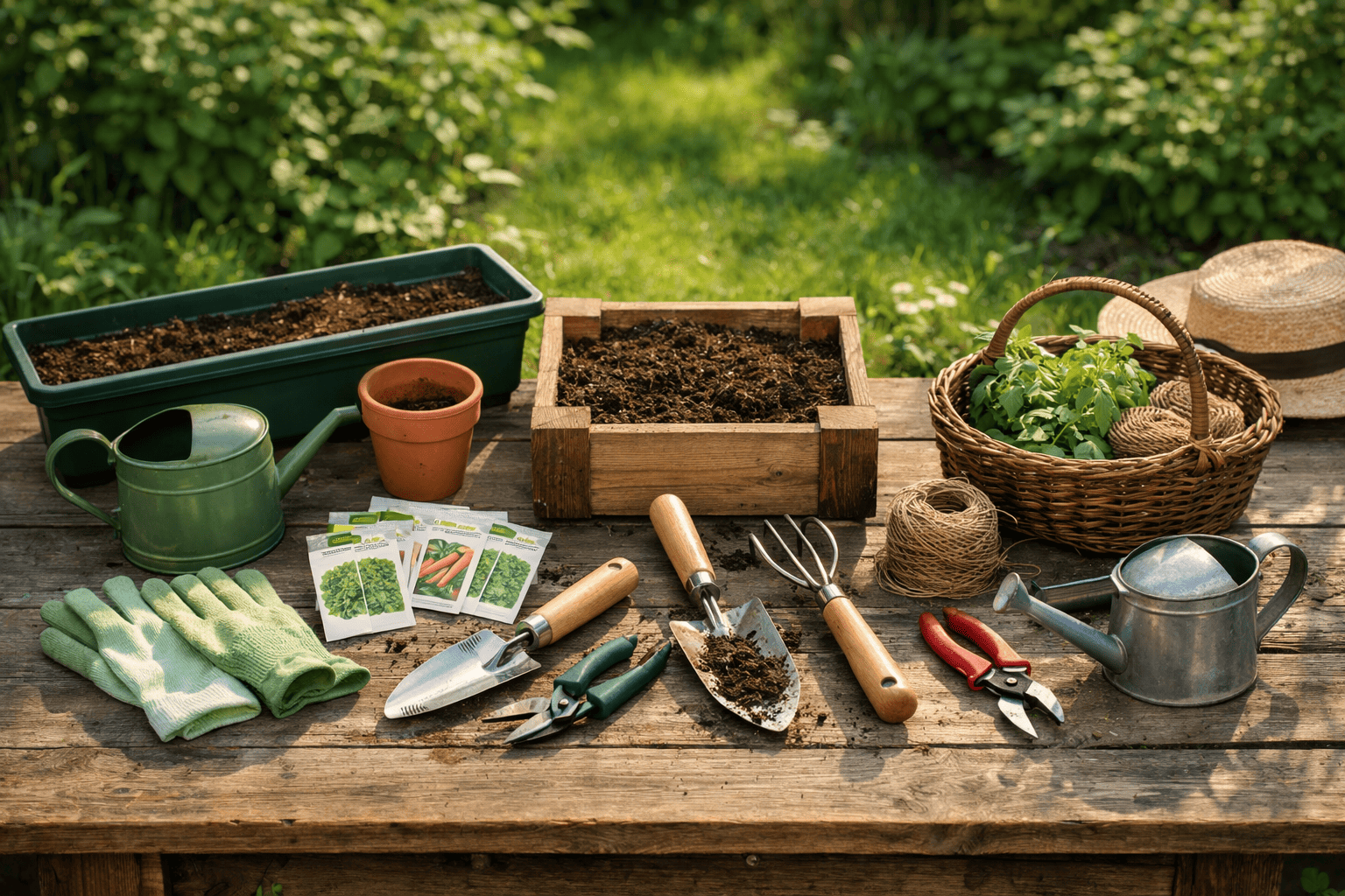 Balkon, Hochbeet oder Garten