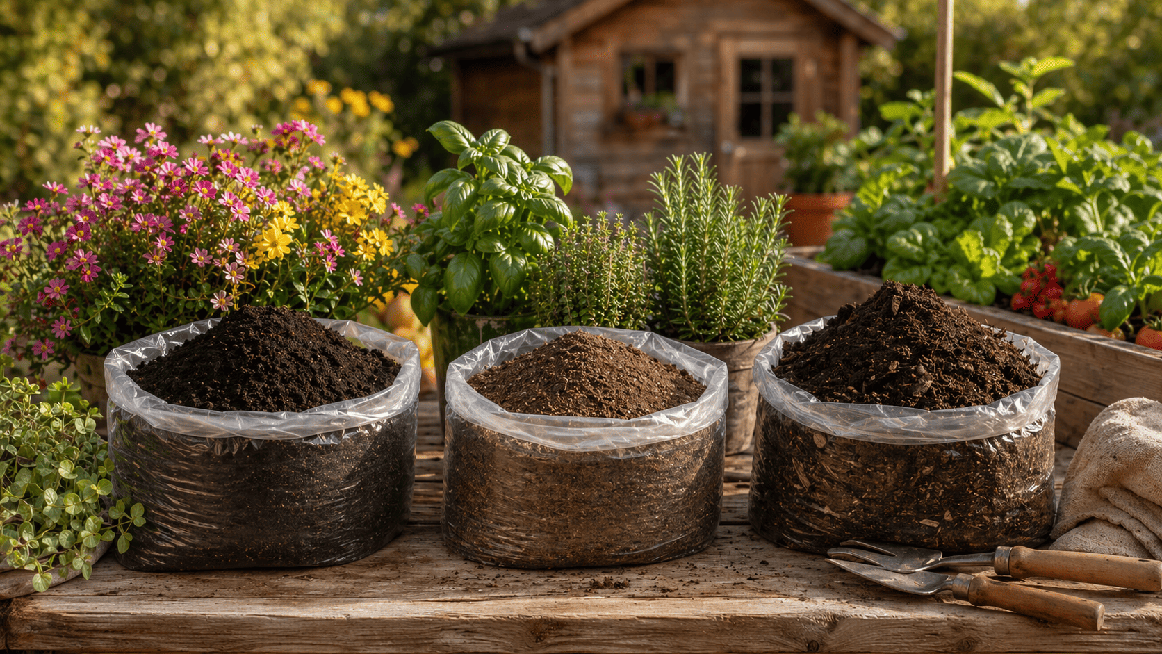 Blumenerde richtig wählen