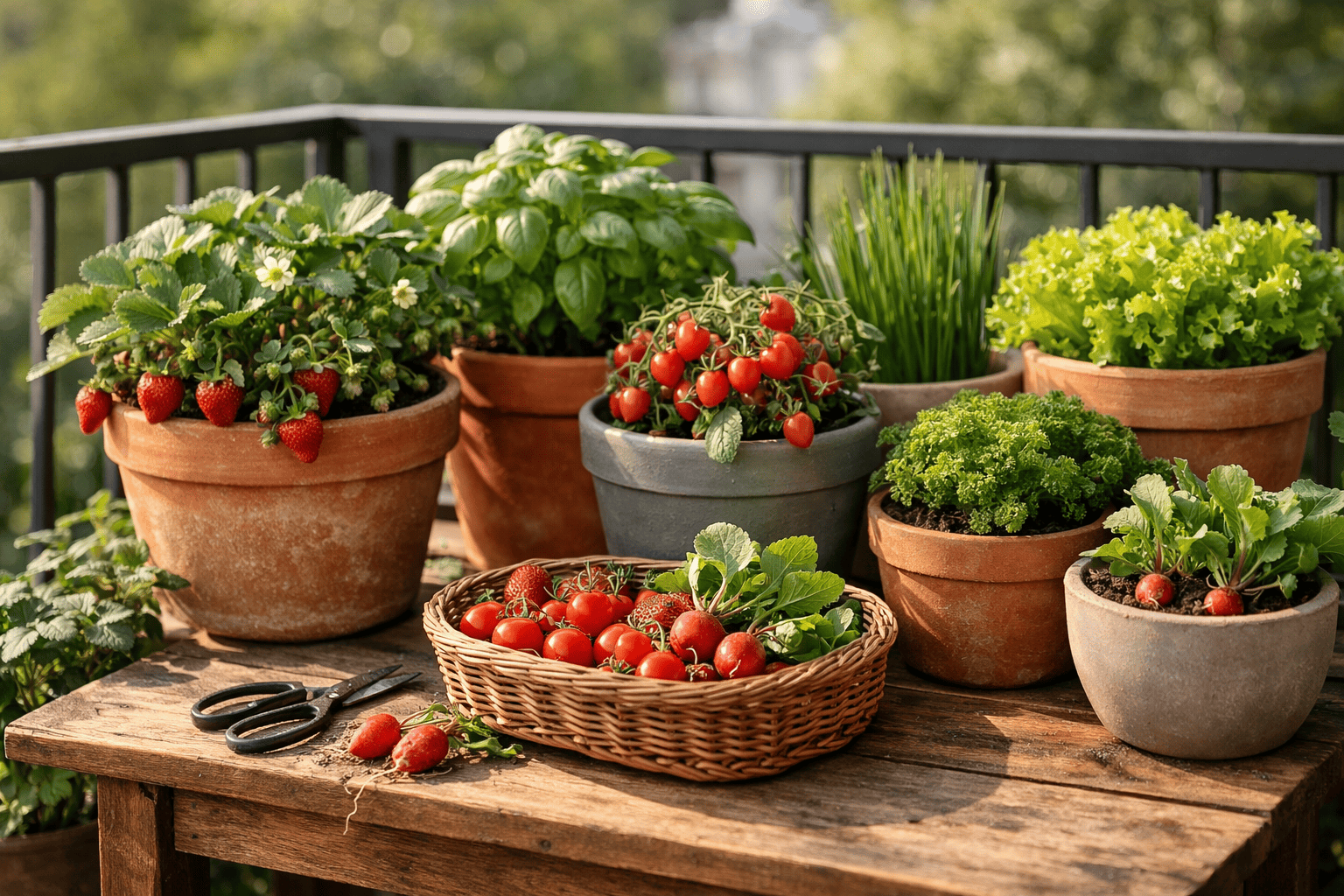 Essbarer Balkon für Anfänger: Diese 10 Pflanzen lohnen sich im Topf wirklich