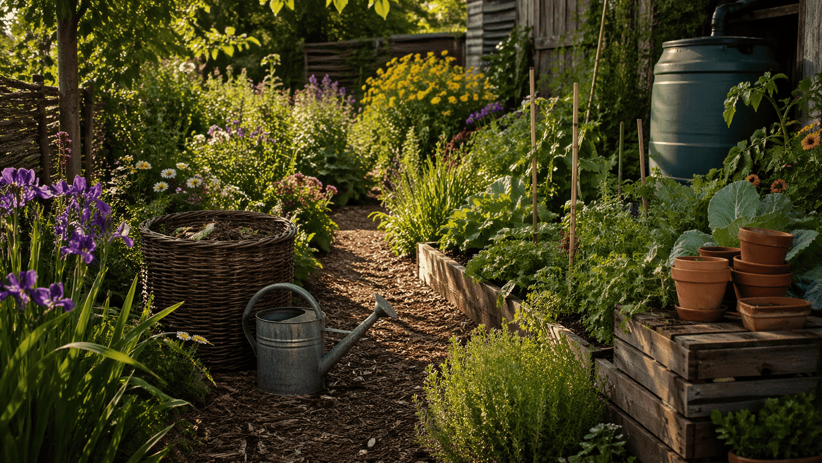 Gärtnern wie früher – naturnaher Garten mit alten Methoden