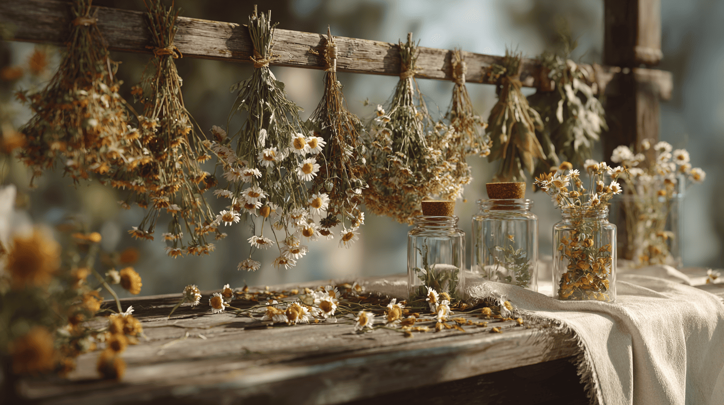 Heilpflanzen trocknen und lagern