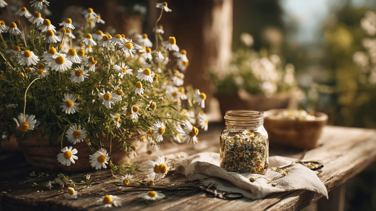 Kamille im Garten und in der Hausapotheke