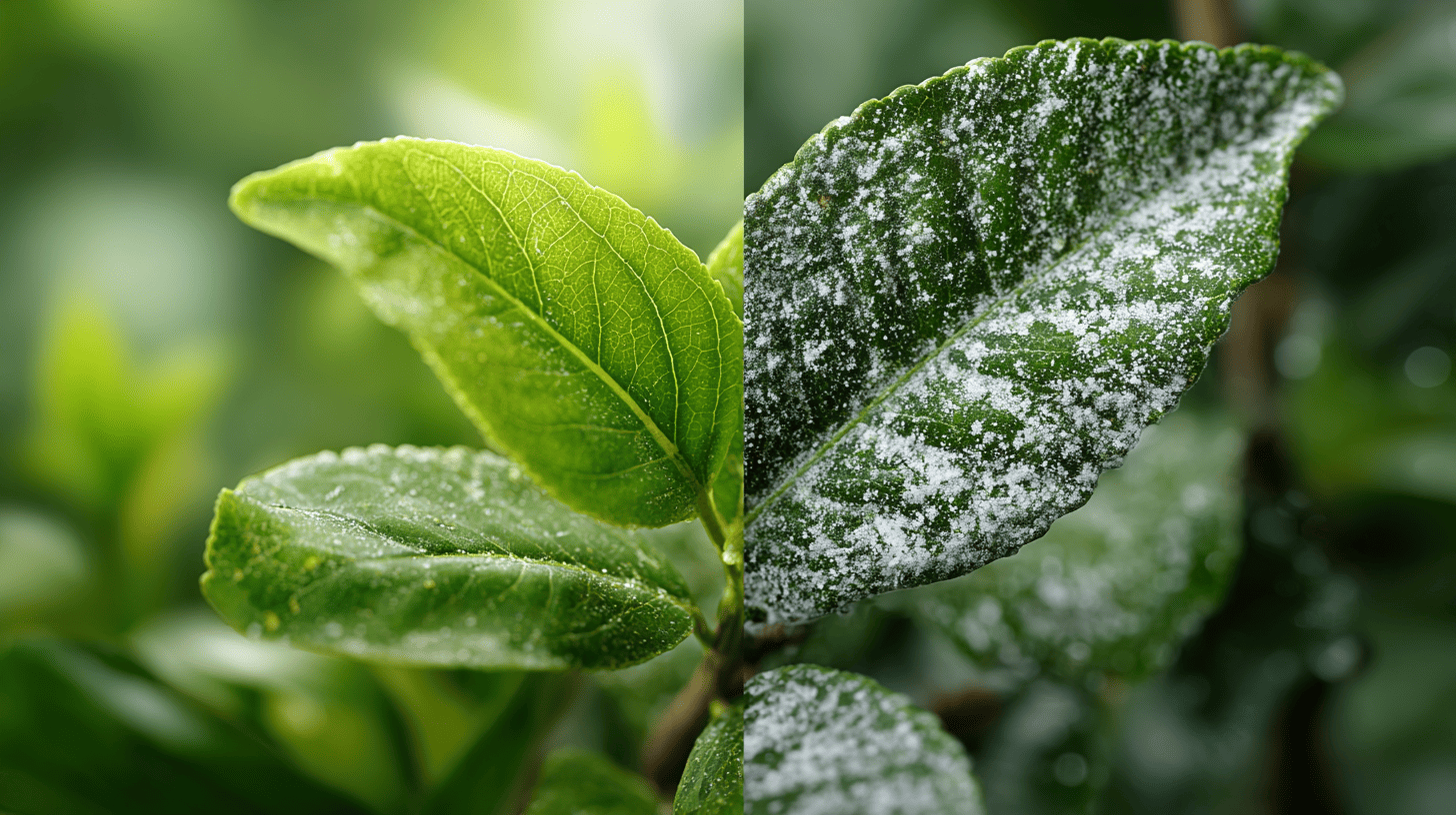 Natron gegen Mehltau