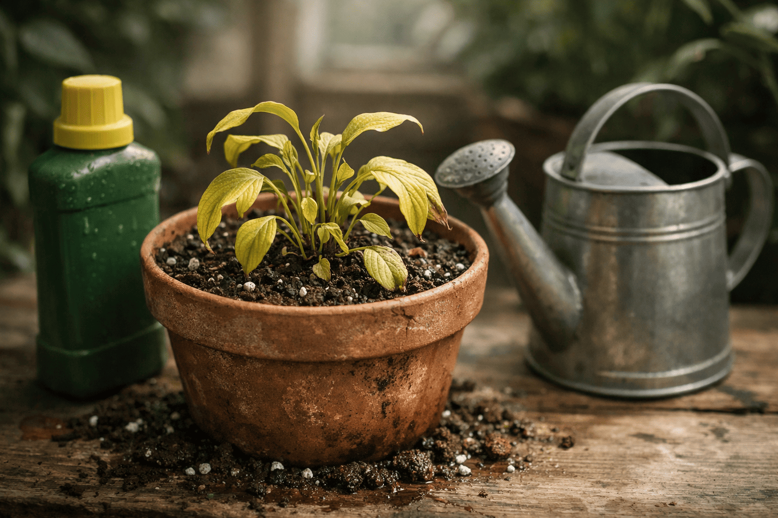 Warum wachsen Pflanzen trotz Wasser und Dünger nicht