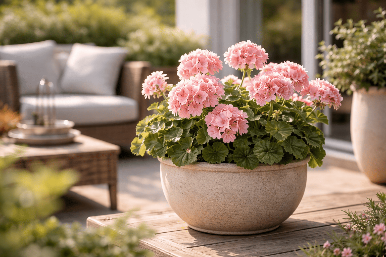 Balkon und Garten im Frühling vorbereiten